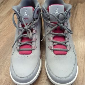 Nike Jordan Kids Jordan Flight Origin 2 GP Grey/Fuchsia/White
